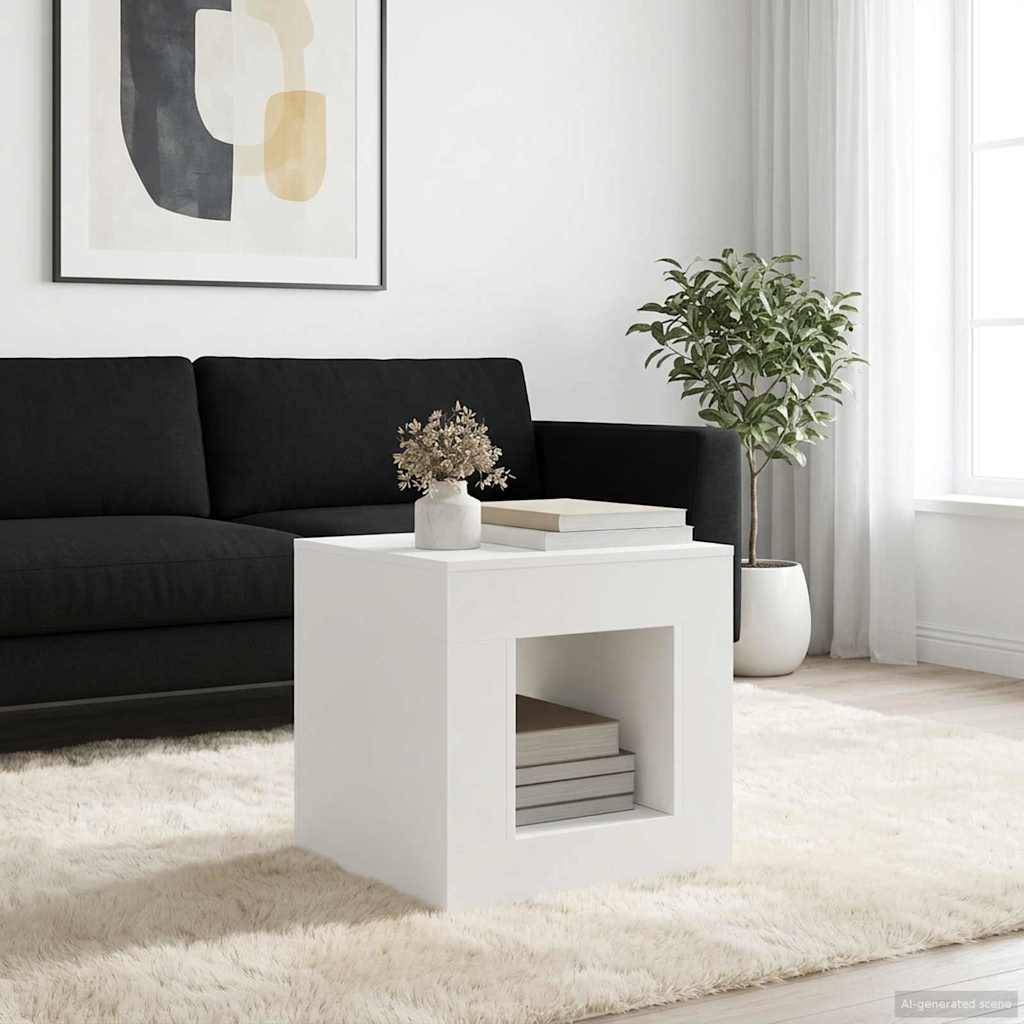Walplus Coffee Table - White - 51.5 x 50 x 50 cm - Image 3