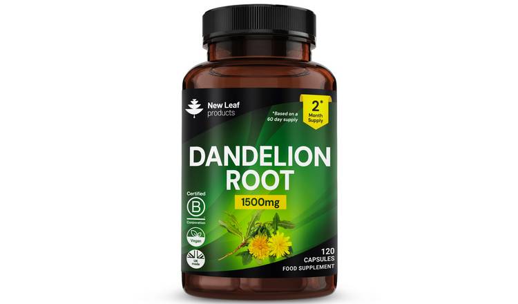 New Leaf Dandelion Root 1500mg  - 120 Capsules