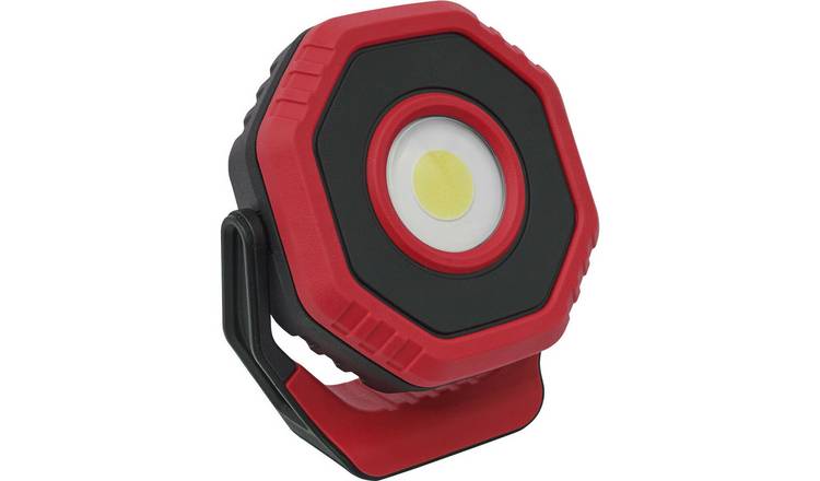 Loops Direct Rechargeable 7W COB LED Pocket Floodlight - Red