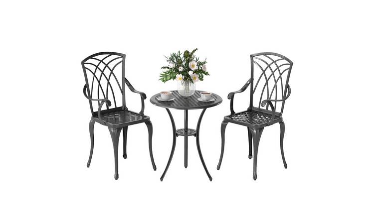 Outsunny Outdoor Dining Set - Brown