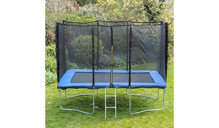 Artemis Home Kanga 7x10FT Rectangular Trampoline - Blue