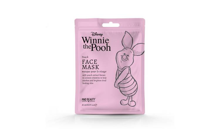 Mad Beauty Disney Winnie The Pooh Piglet Face Sheet Mask - Peach
