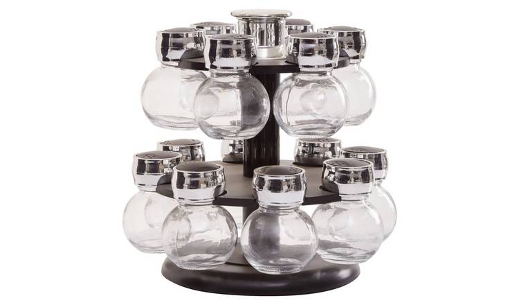 Orsina Luciano 2 Tier 14 Bottle Revolving Spice Rack