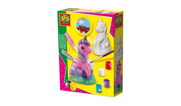 SES Creative Unicorns Casting and Painting Craft Set - Age 5+