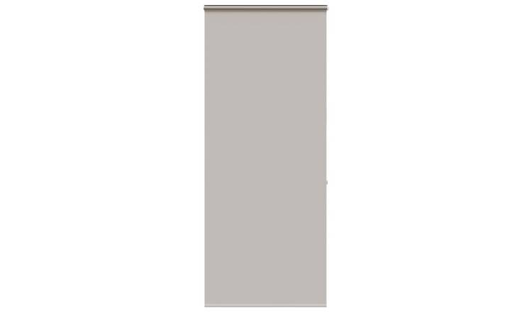 Walplus Cassette PEVA Shower Roller Blind - Light Grey - 110 x 240 cm