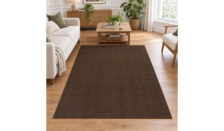 Ted Baker Brown Greenwich Wool Rug - 160 x 230cm