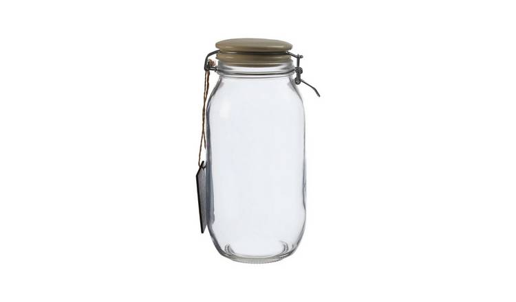 Orsina Grocer Glass Storage Jar 2000ml