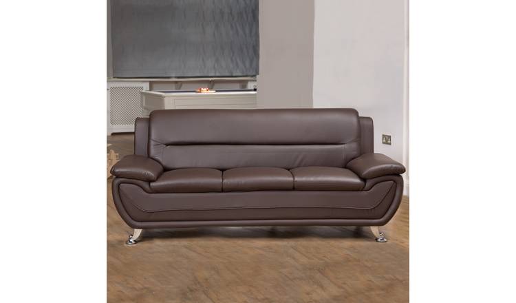 Artemis Home Dexter 3 Seat Sofa - Brown