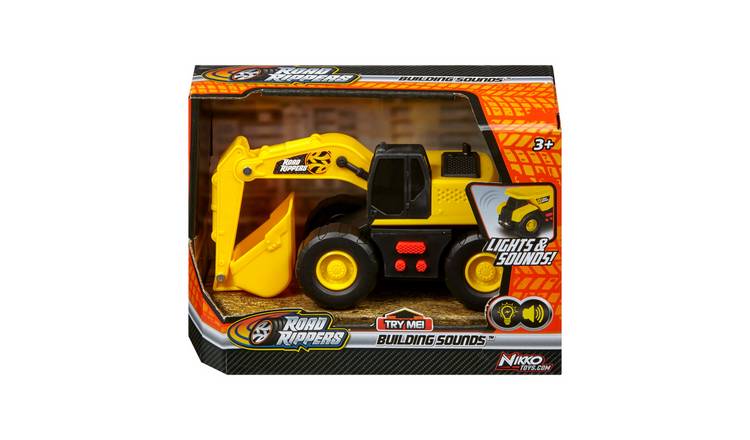 Nikko Rhino Building Sounds Excavator Toy Vehicle