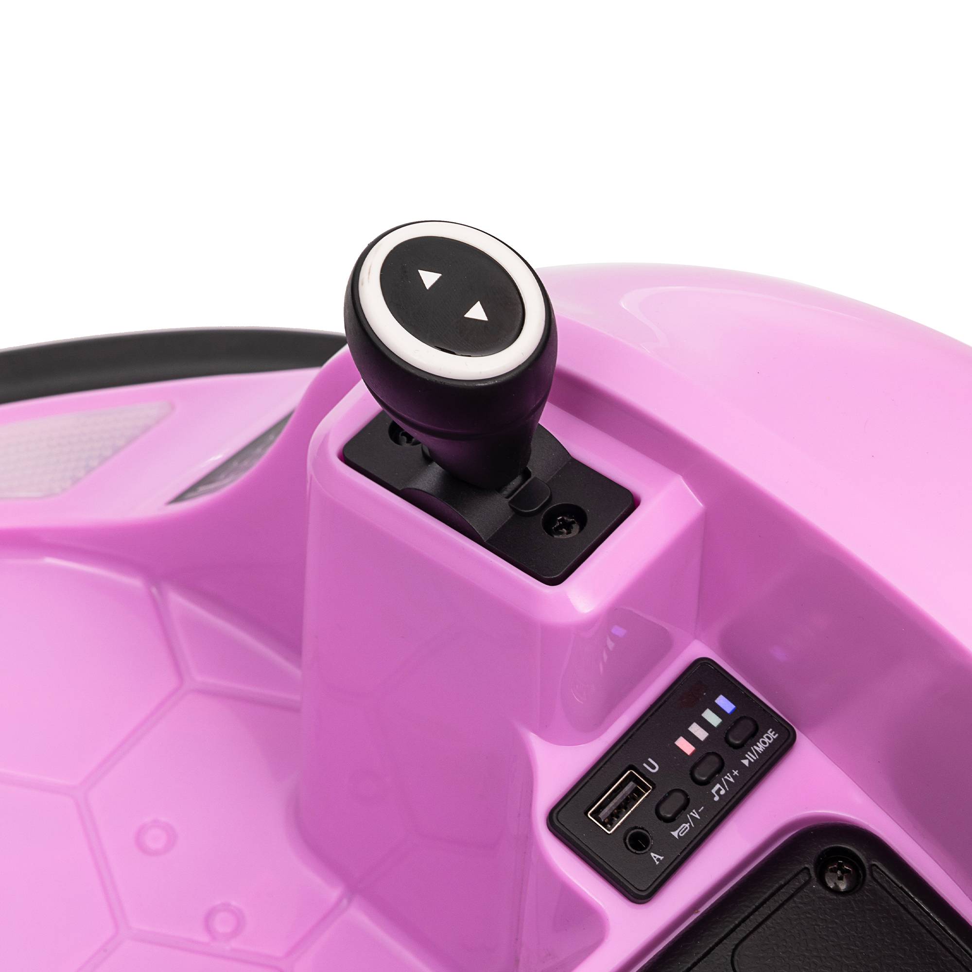 AIYAPLAY 12V 1.5 to 5 Years Remote Control 360 Rotation Bumper Car – Pink - Image 3