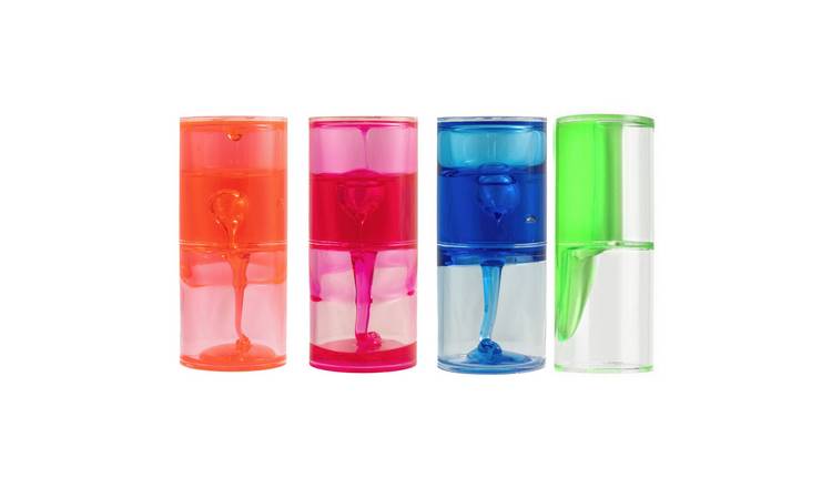 VIRTUENITY Sensory Ooze Slime Motion Timer - 4 Pack