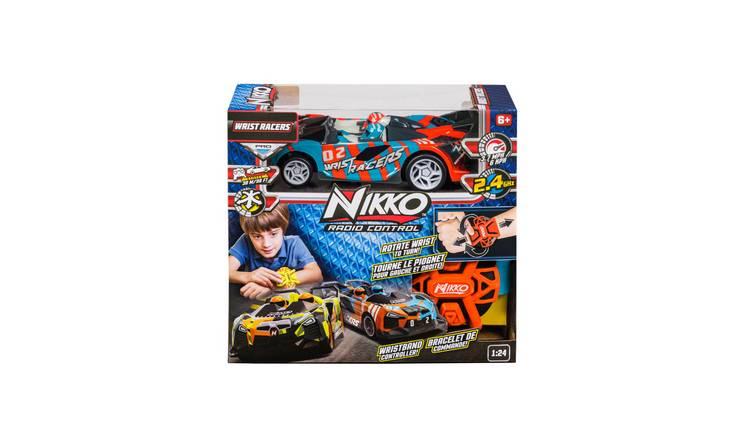Nikko Wrist Racers Remote Control Car - Graphic Red