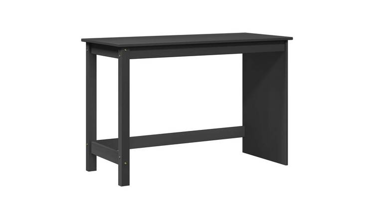 Walplus Solid Pine Desk - Grey - 112 x 50 x 75 cm
