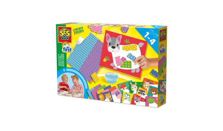 SES Creative My First Tearing And Sticking Activity Set