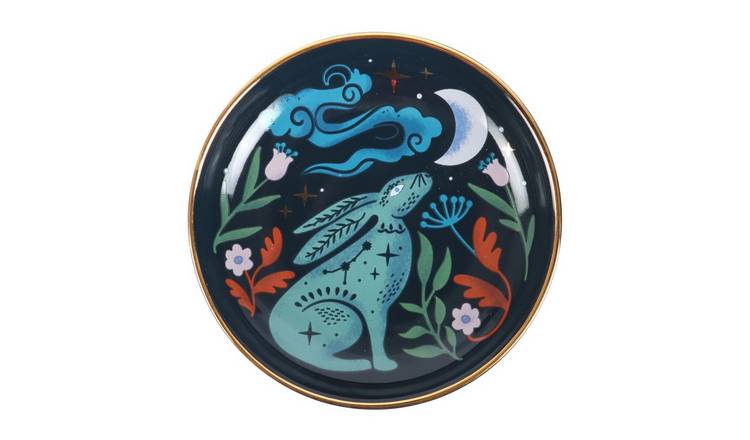 Something Different Midnight Hare Trinket Dish
