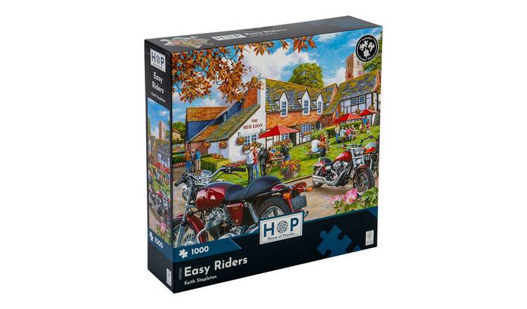 The House of Puzzles Easy Riders 1000 Piece Jigsaw Puzzle