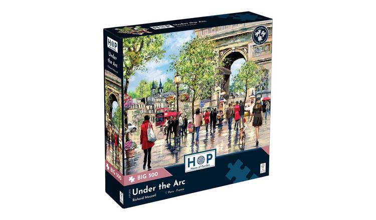 The House of Puzzles Under the Arc BIG 500 Piece Jigsaw Puzzle