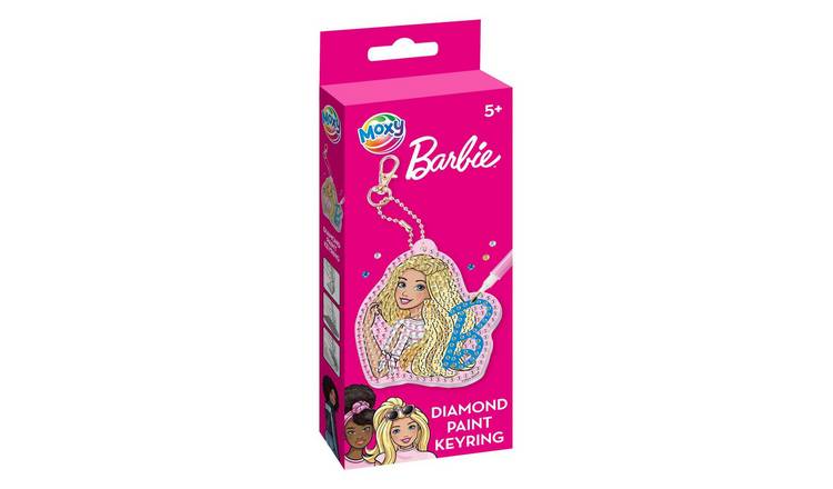 Totum Barbie Make Your Own Diamond Painting Keyring Craft Set