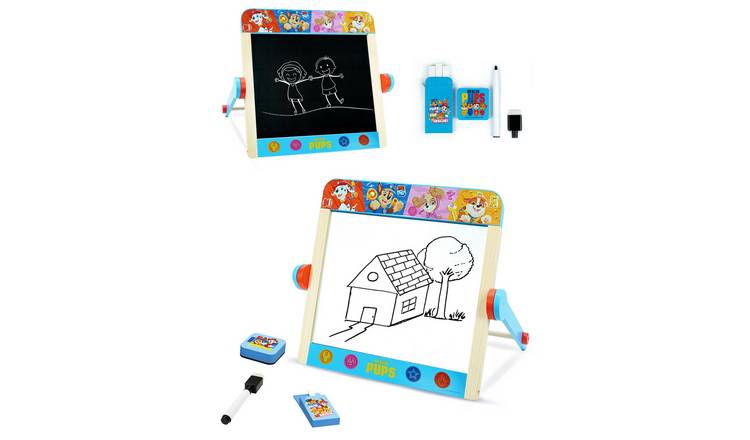 Paw Patrol Double-Sided Folding Tabletop Easel - Multicoloured