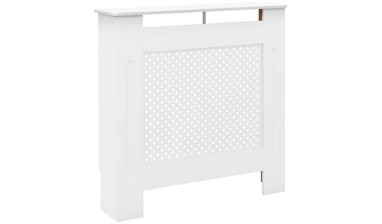 HOMCOM Wooden Radiator Cover for Living Room - White