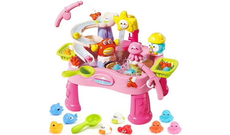 deAO Water Play Sink Table -Pink