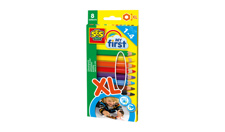 SES Creative My First Coloured Pencils Craft Set