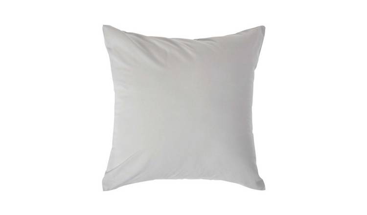 Homescapes Egyptian Cotton Pillowcase - 40 x 40 cm - Silver Grey