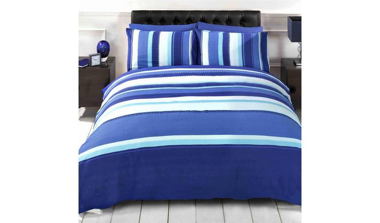 Rapport Detroit Blue Duvet Cover Set - Single