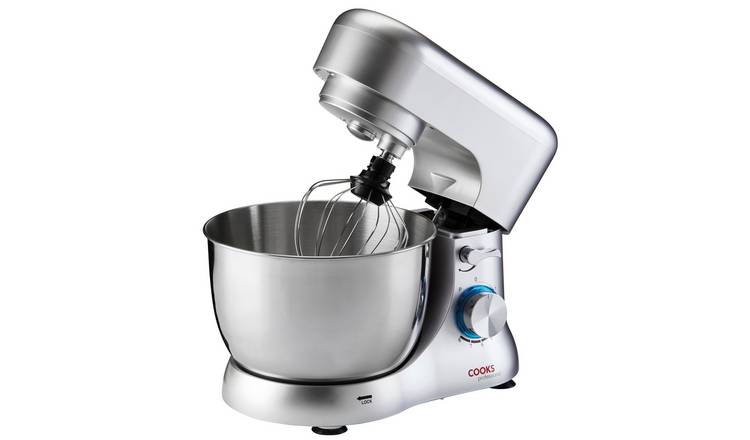 Cooks Professional 4.5L Stand Mixer with 8 Speeds - Silver