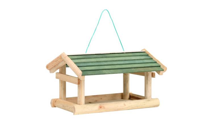 Walplus Wood Bird Feeder - 35 x 29.5 x 21 cm