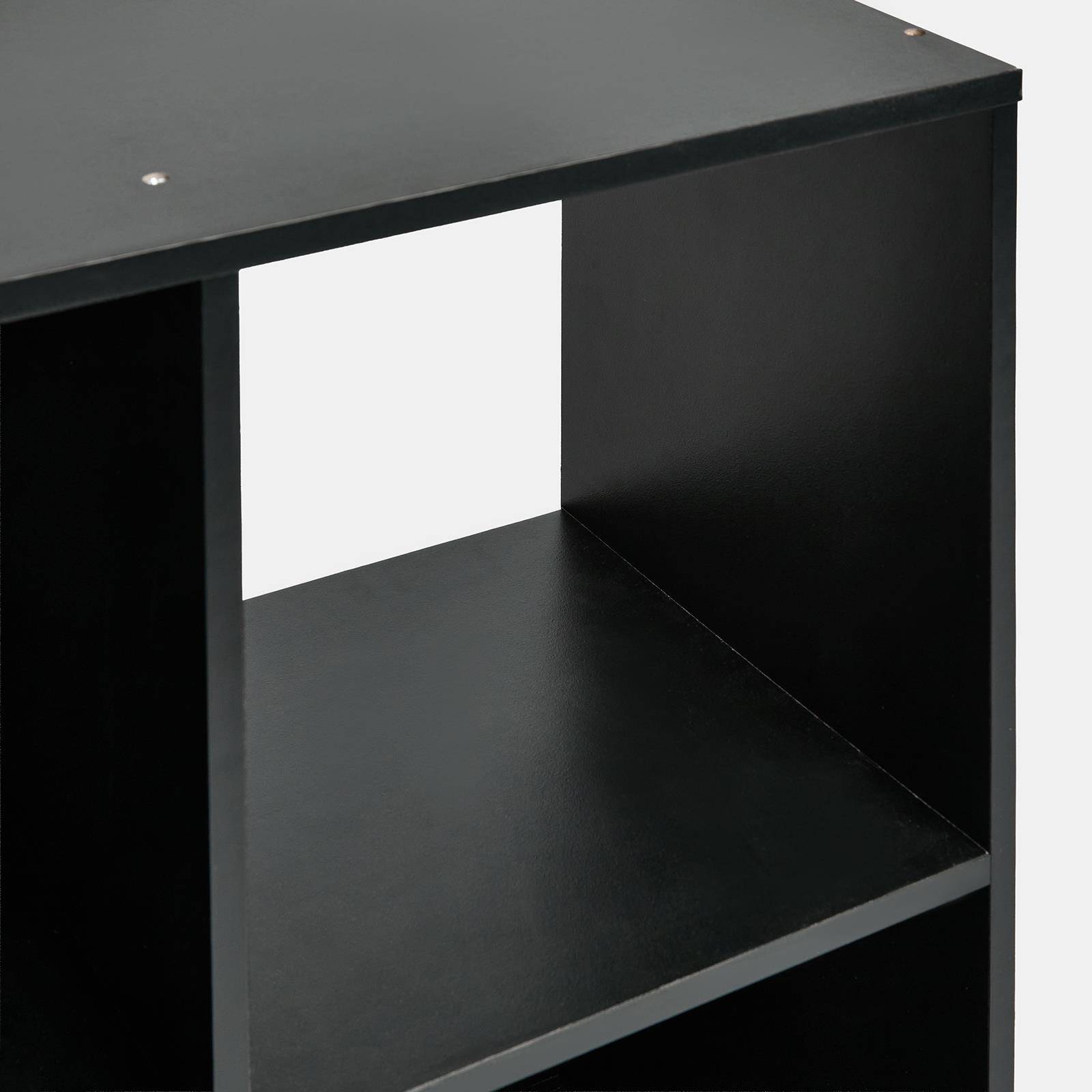 OHS Oslo 6 Cube Storage Unit - Black - Image 4