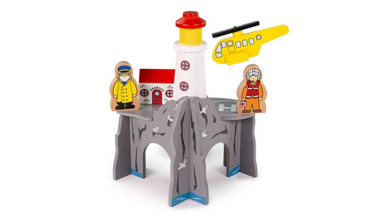 Bigjigs Rail Lighthouse 4-way Tunnel 3 Years +