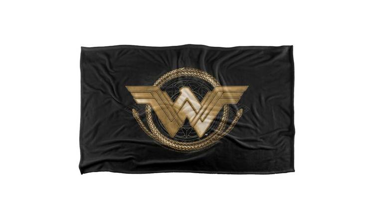 Wonder Woman Lasso Soft Touch Logo Blanket - 152cm x 127cm