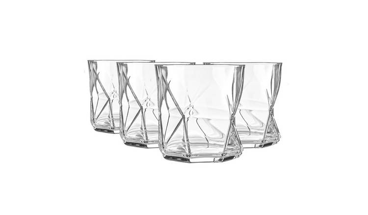 Bormioli Rocco Cassiopea Whisky Glasses - 330ml - Clear - Pack of 4