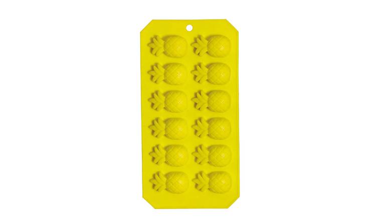 Fiestas Guirca Pineapple Ice Cube Tray - Yellow