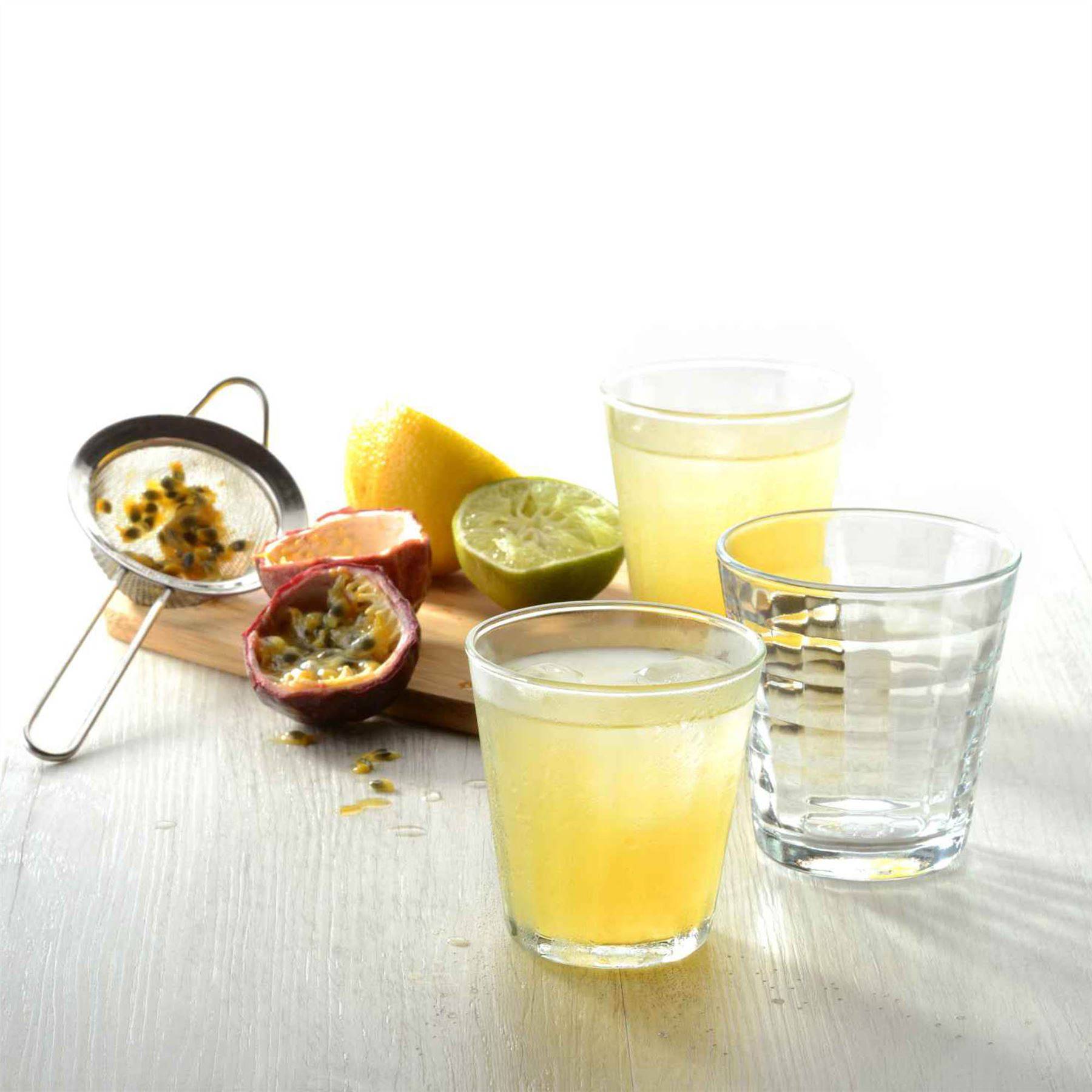 Duralex Prisme 275ml Drinking Glass Tumblers Pack of 6 - Clear - Image 2