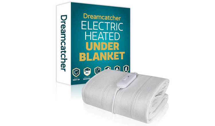 Dreamcatcher Heated Electric Blanket Soft Polyester - Single