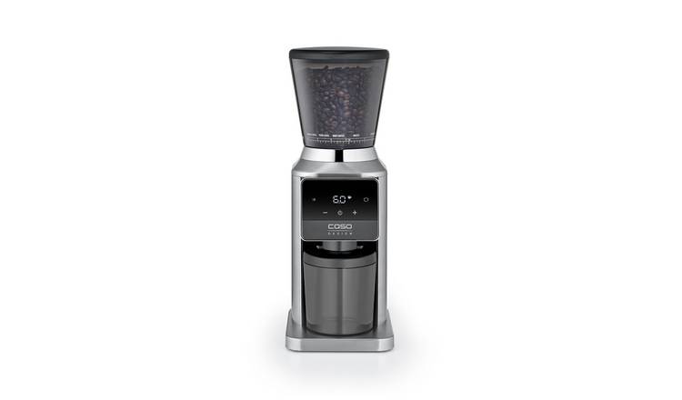 Caso Design Barista Chef Pro Coffee Grinder - Black & Stainless Steel