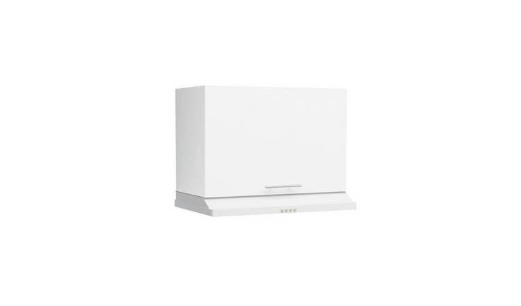 JD Greta 600mm Wall Bridging Cabinet with 2 Doors - White Matt