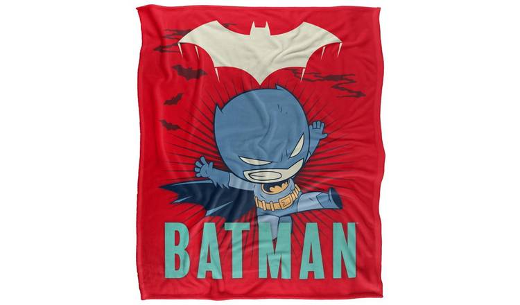 DC Super Friends Batman Leaping Blanket - 147cm x 91cm