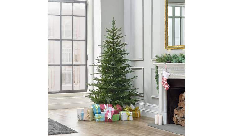 Neo 7ft Artificial Natural Green Realistic Fir Christmas Tree