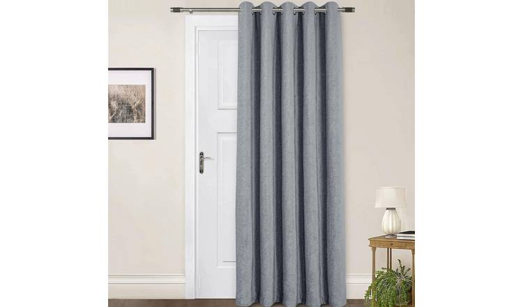 Sundour Amberley Door Curtains - Nickel - 168 x 213cm