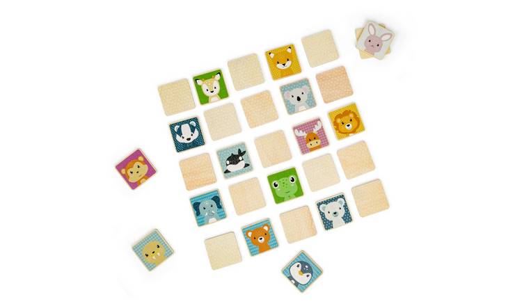 Bigjigs Toys Animal Match Card Game - 2 Years +
