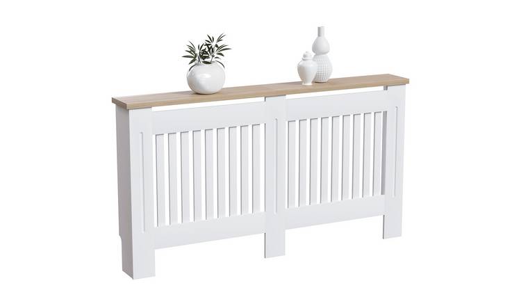 Vida Designs Arlington Large Radiator Cover - White