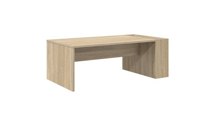 Walplus Engineered Wood Coffee Table - Sonoma Oak - 95 x 50 x 34 cm