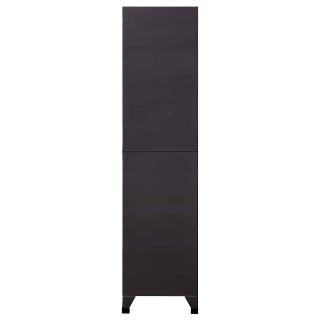 Walplus Steel 15 Door Locker Cabinet - Grey and White - 90 x 40 x 180 cm - Image 4