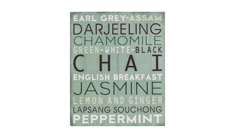 Orsina Madera Chai Wall Plaque
