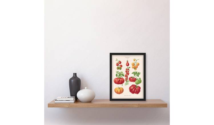 Ernst Benary Tomatoes Or Love Apples Vintage Botanical Framed Art Print - A4
