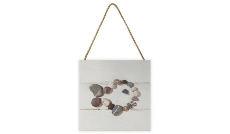 Ian Winstanley Wooden Fish Plaque - Off White