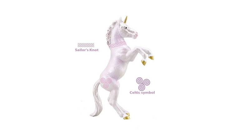 CollectA Unicorn Foal Rearing Pink - 3 Years +